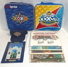 Super Bowls in San Diego XXII - XXXII - XXXVII Lot of 6