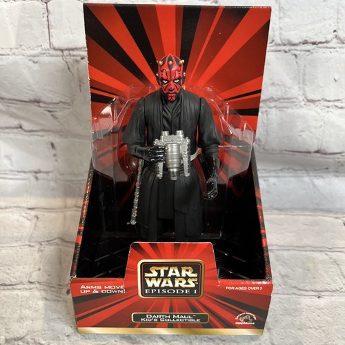 Vintage 1999 Applause Star Wars Épisode 1 Darth Maul Action Figurine Nib Voir - Photo 1 sur 4