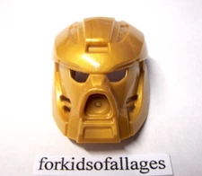 LEGO Bionicle Mask of Stone 19082 Pearl Gold (70785) Pohatu Master of Stone
