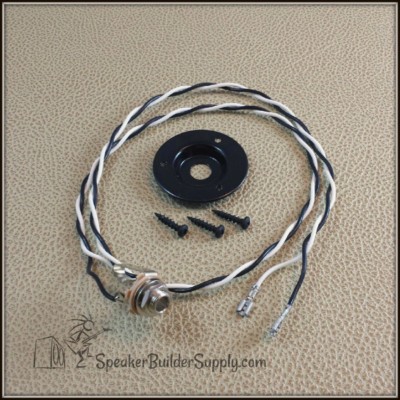 Speaker jack ferrule -available with 1/4'' jack or as a complete prewired kit!