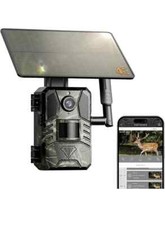 Trail Camera Built-in 4G LTE Live Streaming with Battery/Solar Powered