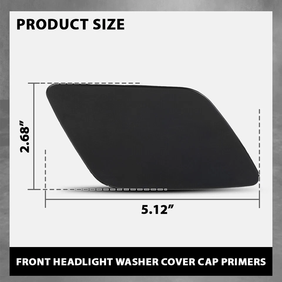 Fit For 2005-2008 Audi A6 Quattro Headlight Washer Cover Cap Left & Right Side Foto 4 de 4