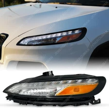 For 14-18 Jeep Cherokee LED Running Parking Light Turn Signal Lamp Driver Side