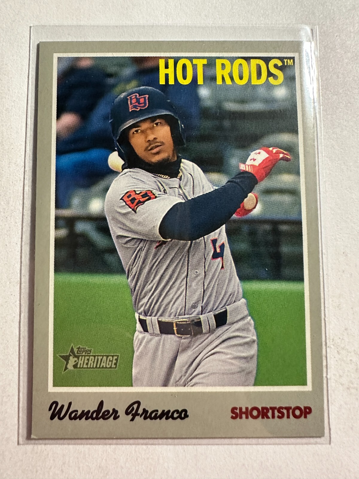 K76,292 - 2019 Topps Heritage Minors #1 Wander Franco