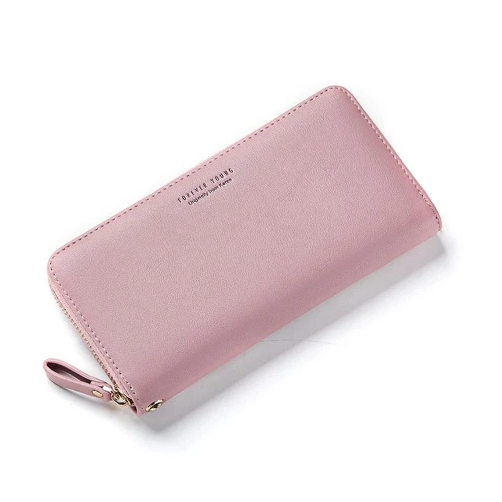 WEICHEN Wristband Women Long Clutch Wallet Large Capacity Wallets