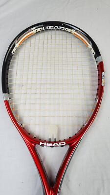 Raquette De Tennis Head YouTek Quatre Étoiles – Vintage, Cordée, Grip 4 3/8, OS Rouge/noir