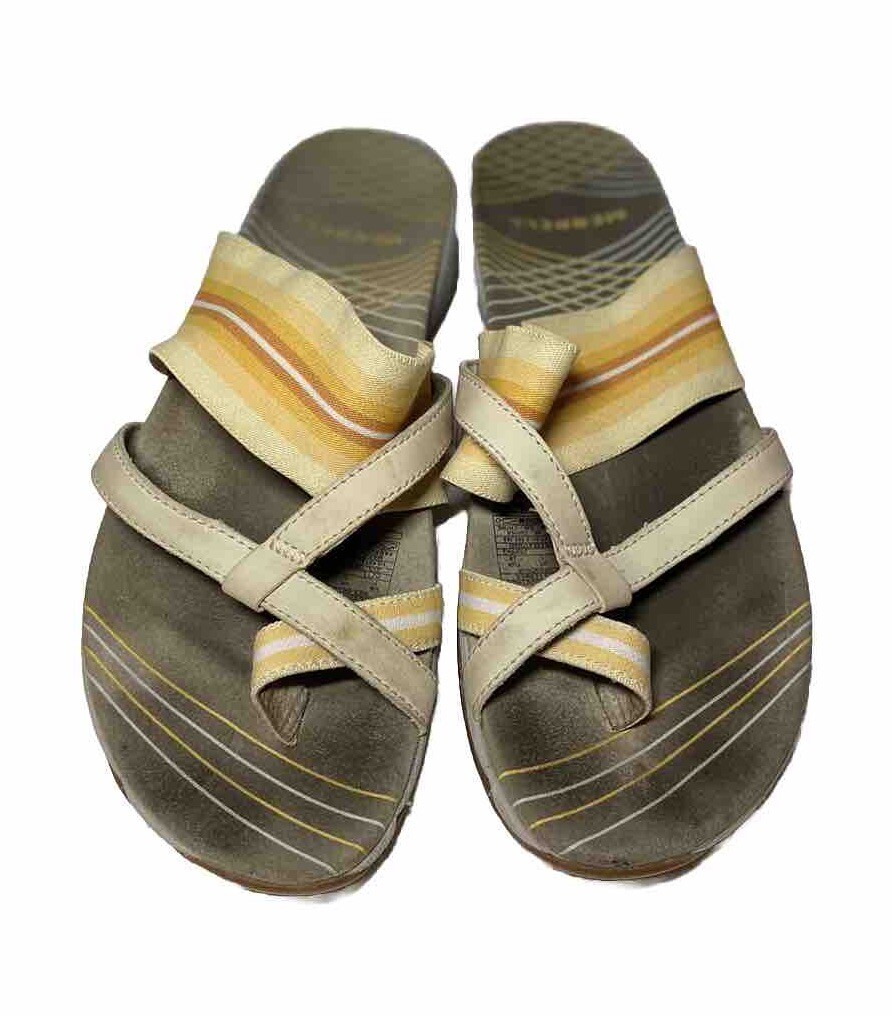 Sandali infradito infradito con perizoma argento Merrell Zinnia taglia 7