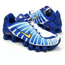 NWT Nike Shox TL Royal Blue Orange Sneakers UNRELEASED SAMPLE 9 2020 AUTHENTIC