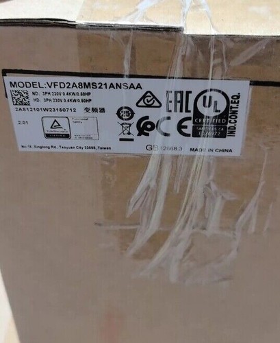 1PC Delta VFD2A8MS21ANSAA Frequency Converter New Expedited Shipping - Picture 1 of 4
