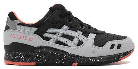 Las mejores ofertas en ASICS Gel Lyte Black Light Grey Orange