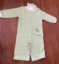 Rare Vintage 1970s Carter  s Kids Snowman Romper 18 Months 23-26 lbs Very Nice