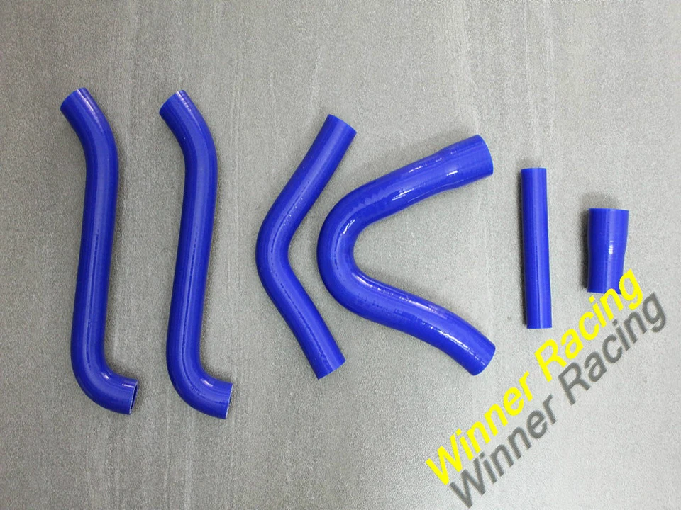 Manguera radiador silicona para 250/300/380 SX/EXC/MXC 1998-2003 99 01 02 Naranja Foto 4 de 4