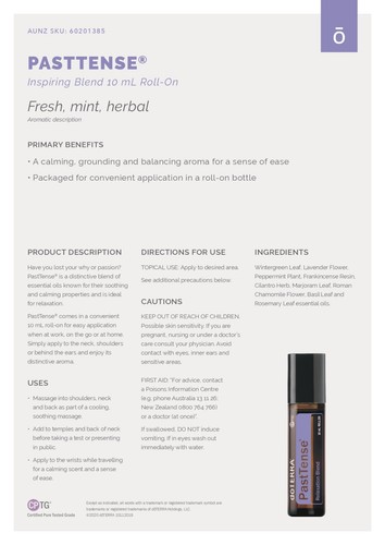 dōTERRA Essential Oils 🌈Blends Touch New 📦 Free Post AU Stock Diffuser Aroma - Picture 305 of 519