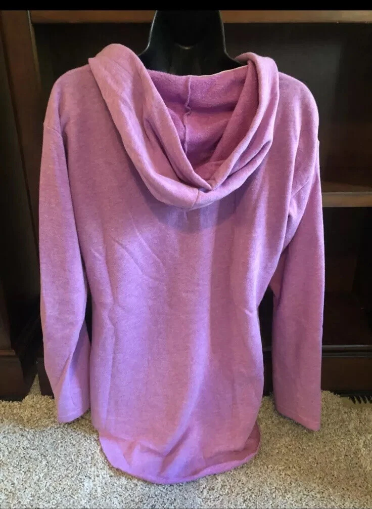 UNDERCOVER Felpa con cappuccio rosa Victoria Secret XSmall