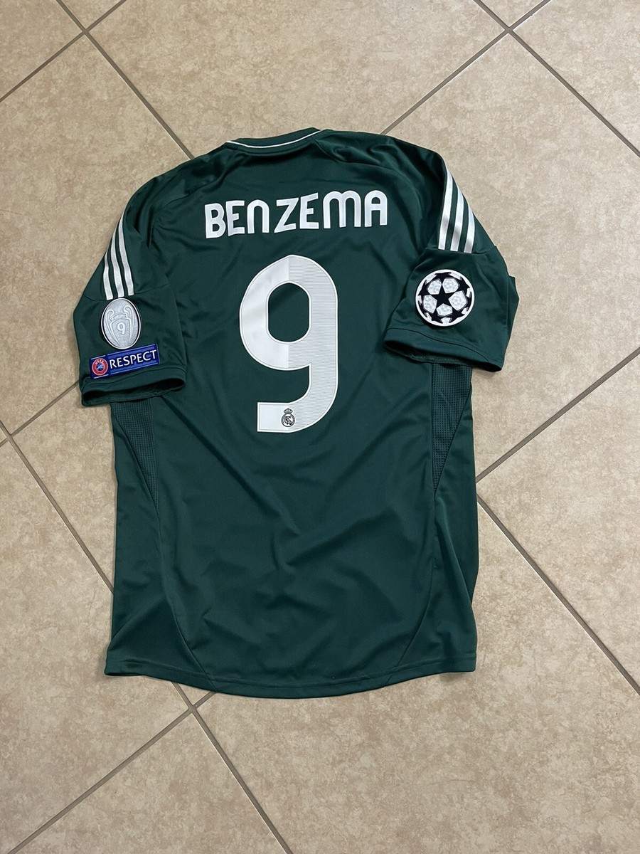 Real Madrid Benzema L France Player Issue Formotion Jersey