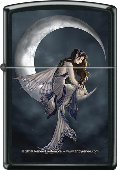 Memory by: Nene Thomas - Black Matte Zippo Lighter