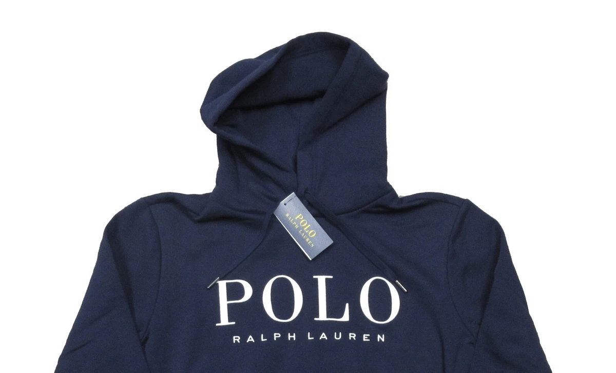 Navy blue polo clearance hoodie