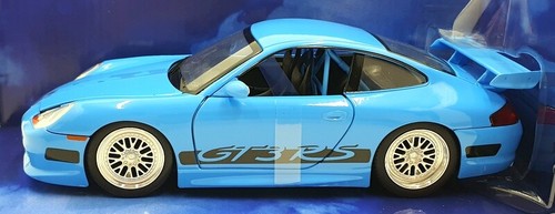 Jada 1/24 Scale Diecast 81248 - Porsche 911 GT3 RS - Blue Fast And Furious - Picture 3 of 5