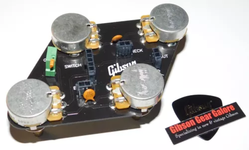 Gibson Les Paul Standard CTS Pot Control Board Guitar Parts Quick Connect 2010
