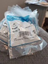 (33) Lot Halex 3/4 In. Click-On EMT 2-Hole Conduit Strap 91607 (11) 3 Packs