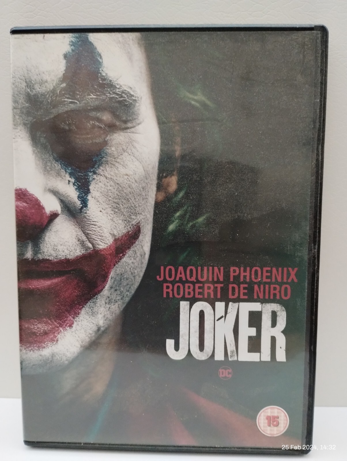 Joker DVD 2020  Joaquin Phoenix Cert 15