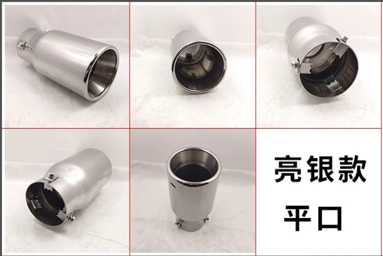 Silenciador de punta de tubo de escape para 08-18 MITSUBISHI OUTLANDER Sport ASX Foto 3 de 3