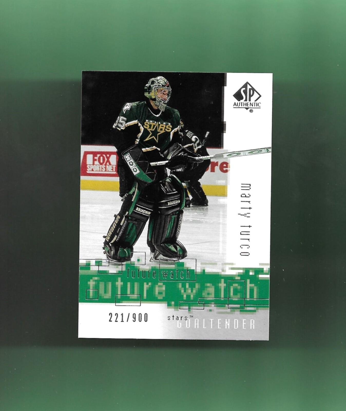 MARTY TURCO! 00-01 SP Authentic FUTURE WATCH ROOKIE RC # 102 /900 EXCEPTIONAL!