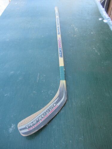 VINTAGE  Wooden 48"  Long Hockey Stick SHER-WOOD PMPX 9950 JR - Picture 1 of 6