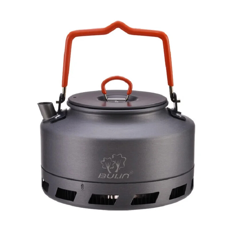 Portable Quick Heating Exchanger Camping Kettle Camping Energy Saving Kettle Pot