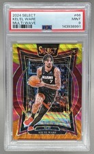 8991 Kel'el Ware 2024 Panini Select #66 Multi Wave Prizm Concourse RC /20 PSA 9