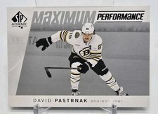 2024-25 SP Authentic DAVID PASTRNAK Maximum Performance Boston Bruins #MP-17 NHL