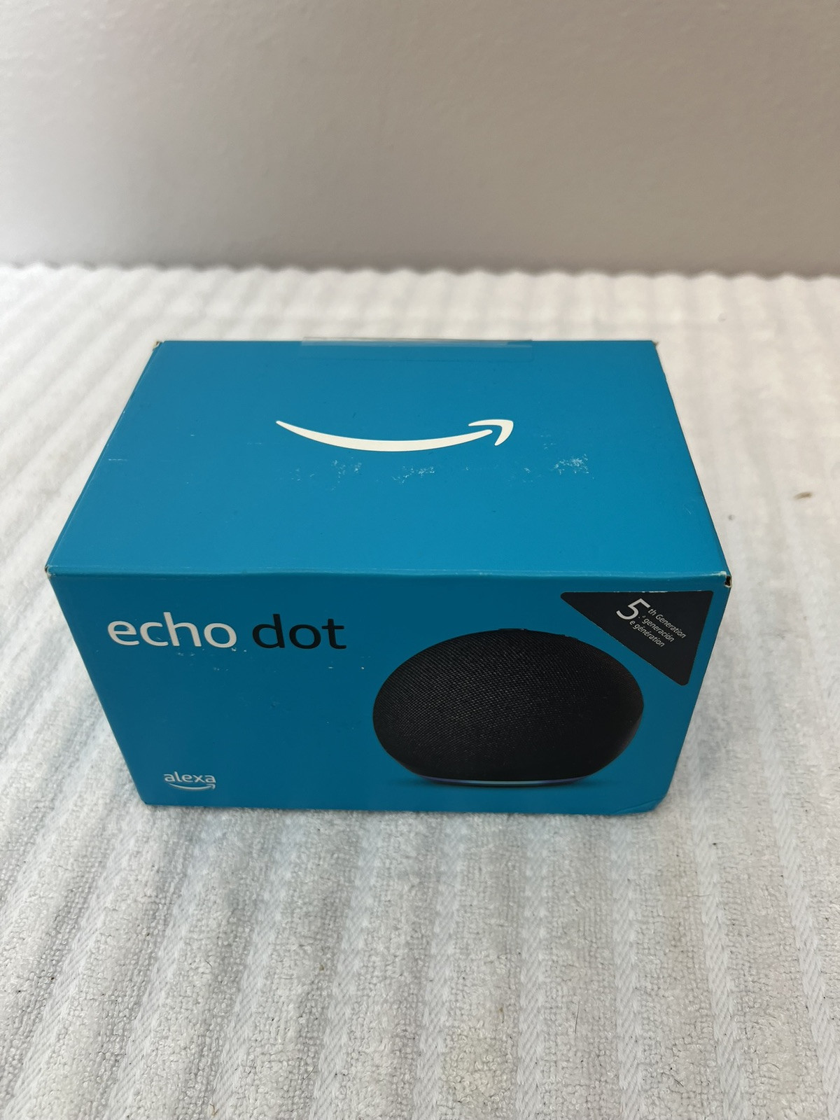 Amazon Echo Dot 5th Gen Smart Speaker with Alexa in Black