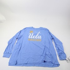 UCLA Bruins Air Jordan Dri-Fit Long Sleeve Shirt Men's Blue New