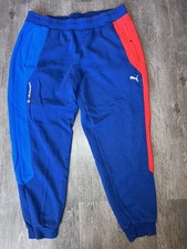 Puma Felpa Uomo XXL BMW Pantaloni Motorsport Racing Jogger Tasca Maglia Cialda  