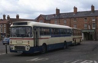 Orig Colour slide Alexander Midland Leyland Leopard UMS111J Minsterley