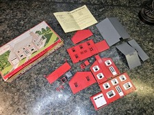 Vintage Plasticville USA Dairy Barn IOB Lot 520