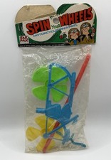 Rare Vintage Jak Pak Spin Your Wheels SEALED New Old Stock NOS Toy Game Activity