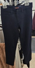 French Toast Uniform Girls Skinny Slim Fit Stretch Pant Navy, Size 10
