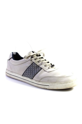 Ted Baker Mens Light Gray Printed Low Top Fashion Sneakers Shoes Size 11