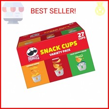 Pringles Potato Crisps Chips, On-the-Go Snacks, Snack Stacks, Variety Pack, 19.3