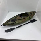 Hasbro GI Joe Dugout 19" Green Camo Canoe w/ Paddle for 12" Action Figure 1996