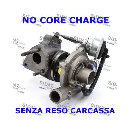 Turbocompresseur Sidat 49.171R haute pression pour Lancia et Opel