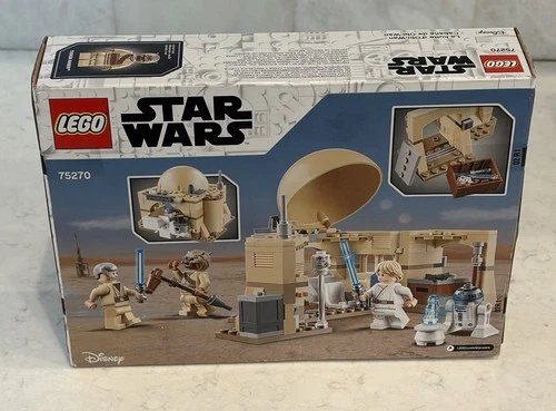 New LEGO Star Wars 75270 Obi-Wan's Hut SET Factory Sealed LEIA HOLOGRAM