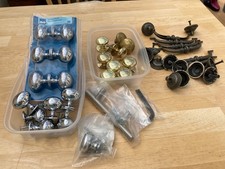 drawer handles knobs selction of chrome and gold finish & brass effect handles