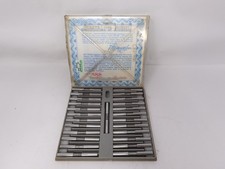 Deltronic .2656” TP25 Pin Gage Set .2644" - .2668" Tenths Gauge Complete HW3