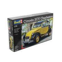 Revell Fahrzeug-Modellbausatz Citroen 2CV Charleston, 126 Teile, 1:24, 07095