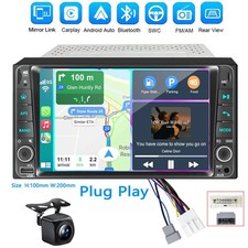 Android Auto Car Stereo BT Radio AM FM Carplay Navi For Nissan Sentra 2015-2019
