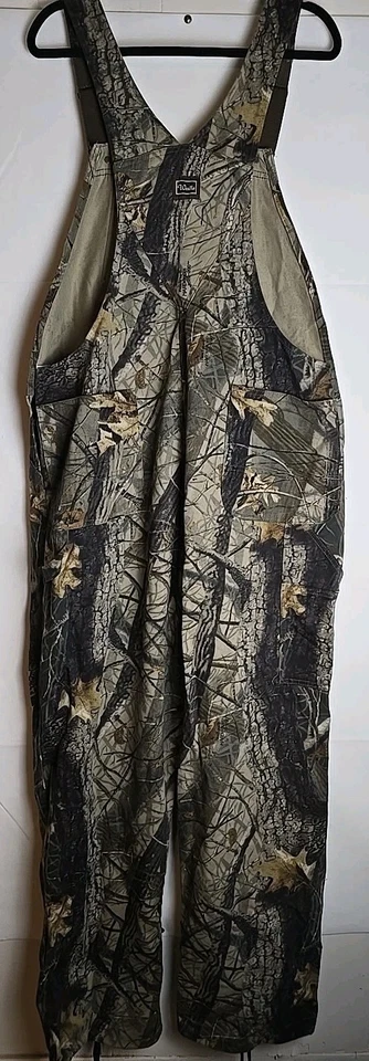 Mono con tirantes de camuflaje de paredes para hombre 42x32 Realtree maderas duras camuflaje caza usado en excelente estado  Foto 2 de 4