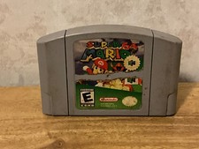 SUPER MARIO 64 NINTENDO 64 CART NUS-NSME-USA-2 CLEANED/TESTED GOOD