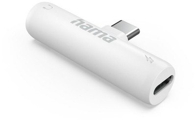 Hama Adapter/Kabel/Stecker USB Type-C > 3,5mm Klinke Adapter